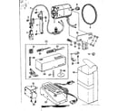 Kenmore 14812191 attachment and motor parts diagram