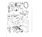 Kenmore 14812200 attachment and motor  parts diagram
