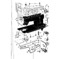 Kenmore 14812210 base assembly diagram