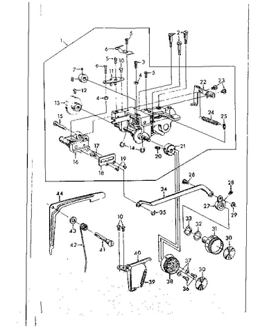 Zigzag mechanism assembly