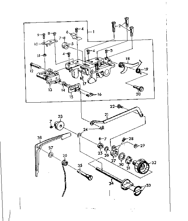 ZIGZAG MECHANISM ASSEMBLY