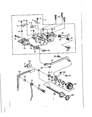 Zigzag mechanism assembly