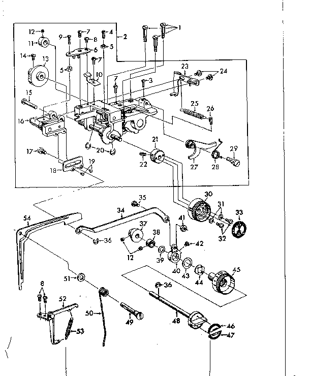 ZIGZAG MECHANISM ASSEMBLY