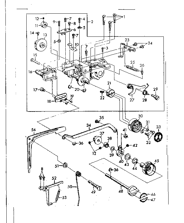 ZIGZAG MECHANISM ASSEMBLY