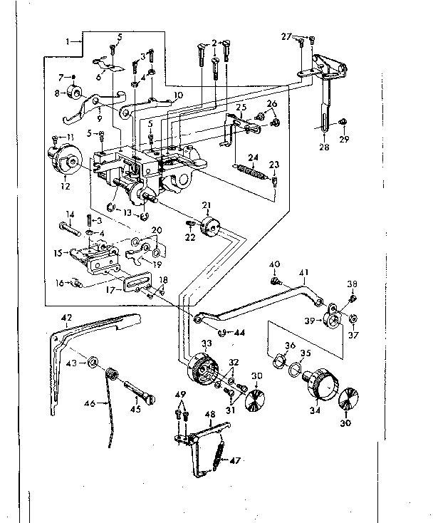 ZIGZAG MECHANISM ASSEMBLY