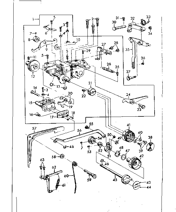 ZIGZAG MECHANISM ASSEMBLY