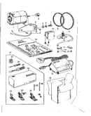 Motor and attachment parts