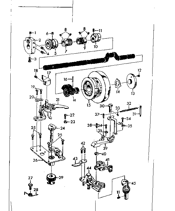 Zigzag mechanism assembly