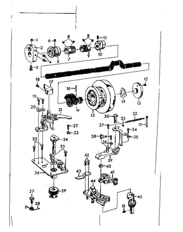 Zigzag mechanism assembly