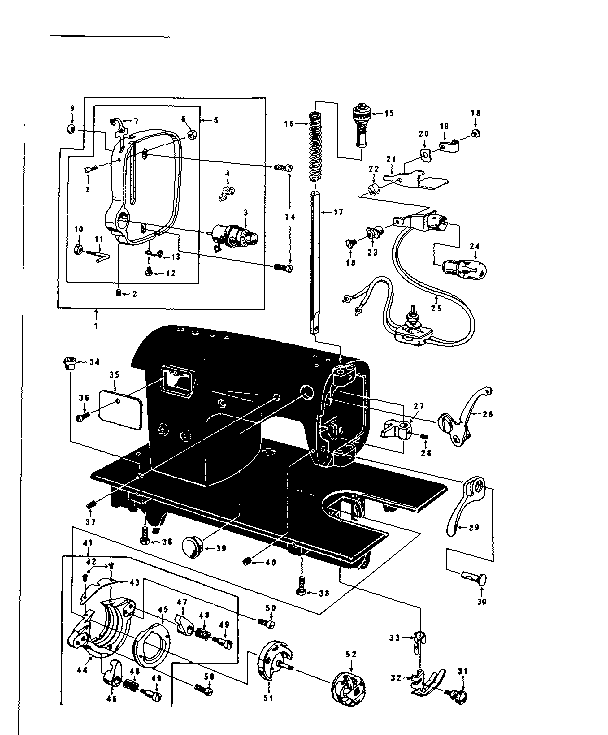 Tension and shuttle assembly