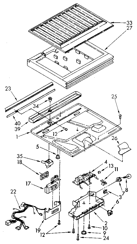 Compartment separator