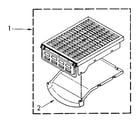 Kenmore 11087994700 dry rack diagram