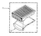 Kenmore 11086994800 dryer rack diagram