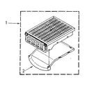 Kenmore 11086994100 dryer rack diagram