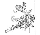 Sears R-43 blower, aperture and cycle mechanism diagram