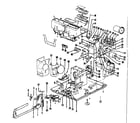 Sears R-43 transport, index gear and autofocus assemblies diagram