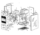 ICP UO-84-4C furnace assembly diagram