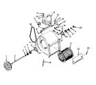 ICP UO-84DA-4C h-q blower assembly diagram
