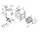 ICP UO-112DA-4C h-q blower assembly diagram