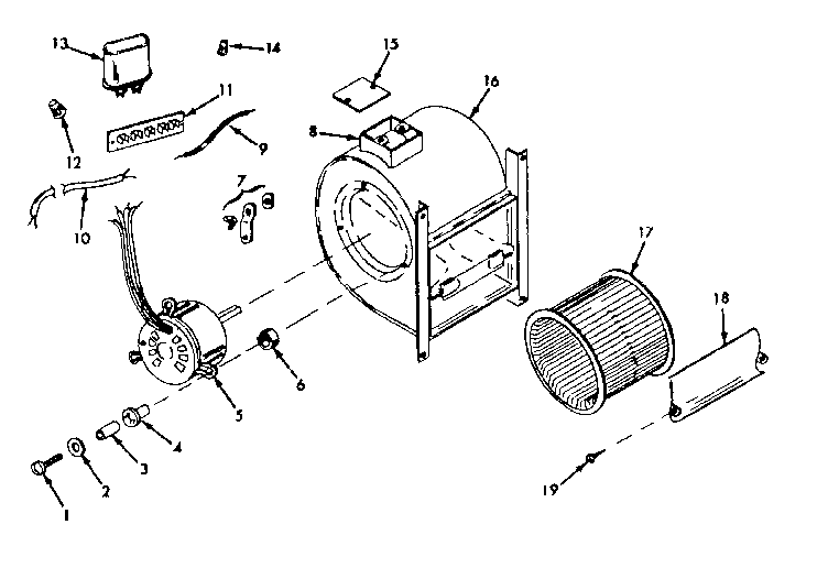 H-q blower assembly