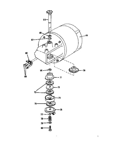 Motor drive assembly