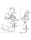 Carburetor no. 631251a