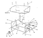 Kenmore 25822630 portable cart diagram