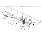 Kenmore 583409951 motor package assembly diagram