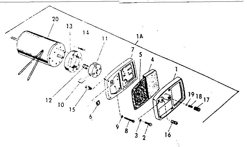 Motor package assembly