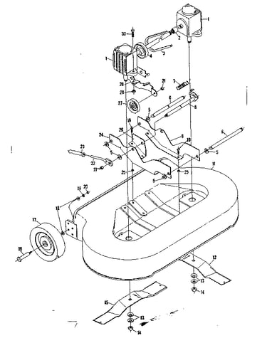 Mower deck