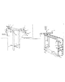 Leg and top bar assembly and climber