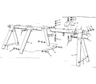 Sears 70172045-80 frame assembly no. 57 diagram