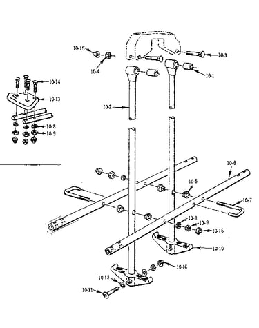 Glide ride assembly no. 10-a