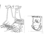 Sears 70172045-80 lawnswing assembly no. 24 and swing assembly no. 18 diagram