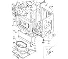 Kenmore 11087983800 cabinet diagram