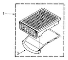 Kenmore 11087983100 dry rack diagram