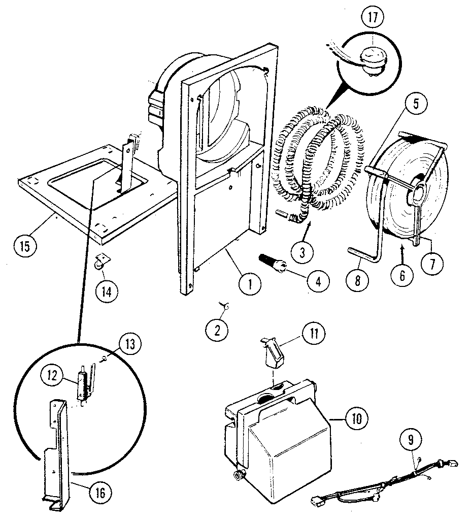 Condenser and evaporator
