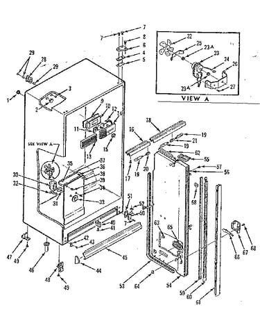 Cabinet - air handling parts