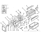 Kenmore 6287631640 ice maker assembly 1229602 diagram