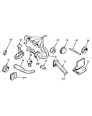 Ice maker installation parts