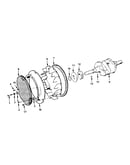 Crankshaft and flywheel