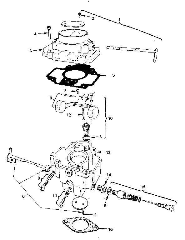 Carburetor parts