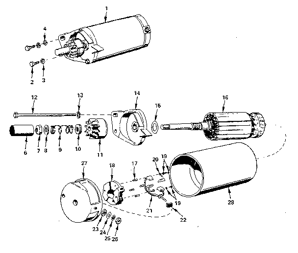 Starter motor