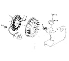 Onan B48G-GA019.9/3713B flywheel alternator - 15 ampere diagram