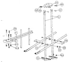 Sears 51272024-80 glide ride assembly #94206 diagram