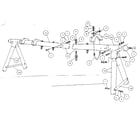 Sears 51272048-80 a-frame assembly #93663 diagram