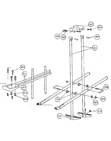B-glide ride assembly #94206