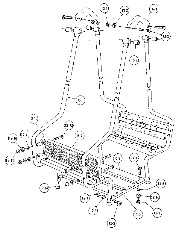 C-lawn swing #95611