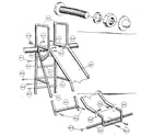 Sears 51272048-80 d-slide assembly #96110 diagram