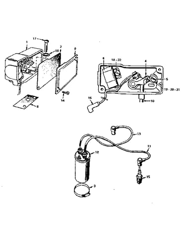 Ignition group (for model bf-ms/3265f only)